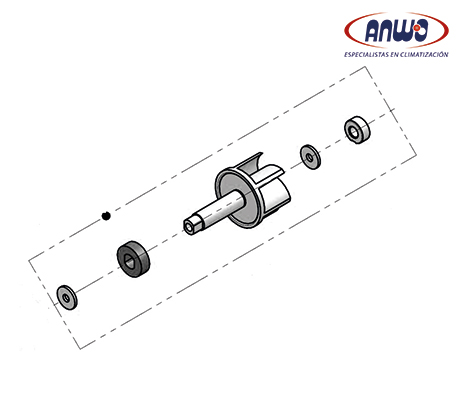 GRUPO TURBINA CONTROL FLUJO ATRON 24 OF